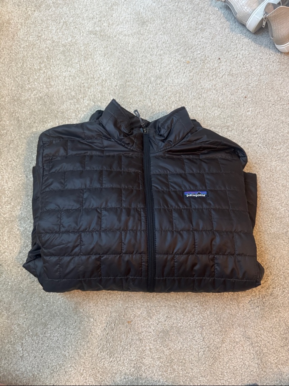 Patagonia Black Quilted Insulated Jacket